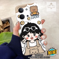 Xiaomi Redmi 15c 4G 2025 Case - Xiaomi Redmi 15c 4G casing - Cartoon case Motif - Cellphone protecto