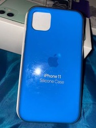Apple原廠 iPhone 11  矽膠Case -激浪藍色