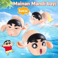 Crayon Shin-Chan Baby Bath Toys/ Water Shower Toys Baby Dragon Bath Toys Baby Bath Toys Rotating Nee