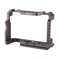 Andoer Aluminum Alloy Camera Cage Video Rig Replacement for Sony A7R III/ A7 II/ A7III (Standard)