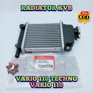 RADIATOR PENDINGIN  SPAREPART MOTOR HONDA KVB VARIO 110 KARBU  VARIO TECHNO KUALITAS ORIGINAL