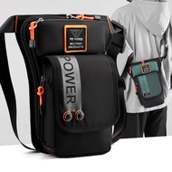 New Riding Leg Bag Outdoor Sports Fit Waist Bag Casual Men's Chest Bag Large Capacity Shoulder Crossbody Bag