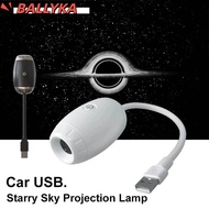 BALLYKA LED Starry Sky Lamp, 5V1A Large Range Projection Galaxy Projector, Atmosphere Light 3 Adjust