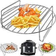 GWY Air Fryer Accessories for Ninja Foodi 6.5QT FD302 Air Fryer Pressure Cooker, 9.2'' Round Air Fry