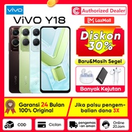 Vivo Y18 6/128GB 4/128GB 4/64GB RAM 6GB+6GB NFC 50MP Main Camera 100% Original Garansi Resmi