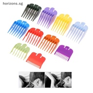 [B&T] 2/3/8/10Pcs Hair Clipper Limitb Guide Limitb Trimmer Guards Attachment 3-25mm Universal Colorf
