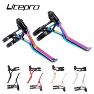 Litepro Bicycle Brake Lever Ultralight CNC 64g Folding Bike V Brake Levers For Brompton 14 16 20 inc