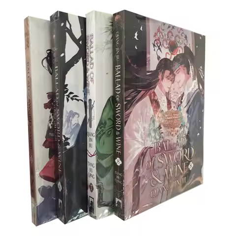 Qiang Jin Jiu Ballad of Sword and Wine by Tang Jiu Qing Vol 5-8 English Version Novel Ancient Chines