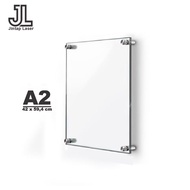Quality A2 Size Acrylic Wall Photo Poster Display / Frame / Acrylic Frame 2mm