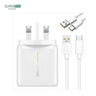 Oppo Super Vooc 80W / 65W / 30W Charger with Type C Cable