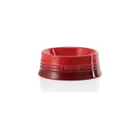ถ้วยเซรามิคขนาดใหญ่สำหรับใส่อาหารสุนัข และแมว Large Dog Bowl Cerise Ext./base Cerise Int.Type a Ora