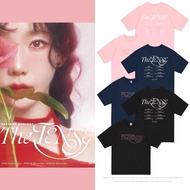 Exclusive Kim Tae Yeon 2025 Concert TAEYEON The TENSE Merchandise Same Style Short-Sleeved T-Shirt P