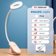 Philips Lamp Clip Lamp 66200 LED Light 2200mAh Rechargeable Battery