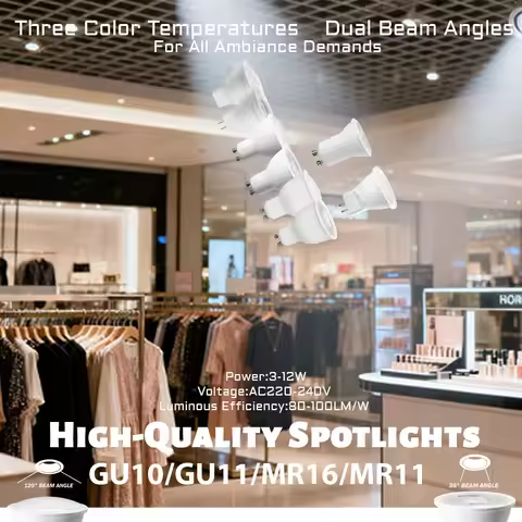 Bombilla Led GU11 MR11 GU10 GU5.3 GU4 LED Bulb Light AC220-240V 3W 5W 7W 12W No Flicker Lamps Equiva