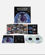 (Eva lp)Neon Genesis Evangelion OST Clear Blue & Green Smoke Limited Mondo Exclusive 新世紀福音戰士黑膠