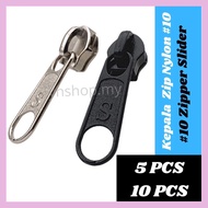 [5pcs 10pcs] #10 Zipper Head Metal @ Zip Kepala Metal