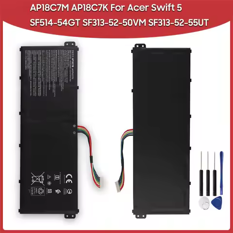 3545mAh Battery AP18C7M AP18C7K Acer Swift 5 SF514-54GT-74V1 SF514-54GT-51WA SF514-55T-70LG Swift 3 