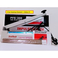 Impulse Sealer 300mm / 12" Heavy Duty Metal Machine Plastic Film Seal Packaging
