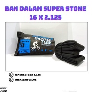BICYCLE INNER TYRE 16X2.125 SUPER STONE