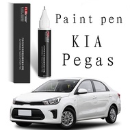 Paint pen suitable for Kia Pegas paint touch-up pen transparent white car modification parts Pegas  red car paint repair black