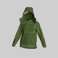 AirOgo｜Ultralight Pilloon 多用途內附頸枕旅行外套 (女款) - 橄欖綠