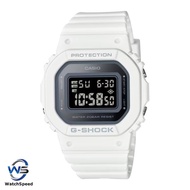Casio G-Shock GMDS5600-7D GMD-S5600-7D GMD-S5600-7 Iconic 5600 Series Lineup White Resin Band Womens Watch