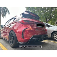 Honda city hatchback Rs Diffuser (For Rs Bumper fitting only)