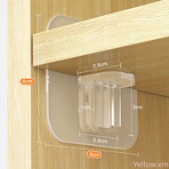 [new]Cabinet Shelf Support Adhesive Pegs Plastic Kitchen Almari Hanger Sticky Hook Holder Clips Wall