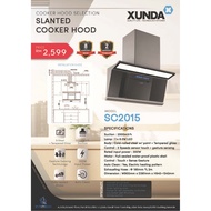 XUNDA SC2015 SLANTED COOKER HOOD