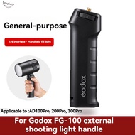 FG-100 Flash Grip Camera Speedlite Hand Grip with 1/4inch Screw for  AD100pro AD200pro AD300pro
