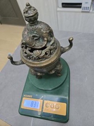 大明宣德象足銅爐