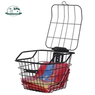 [In Stock] Bike Storage Basket with Cover Cargo Container Generic for Folding Bikes