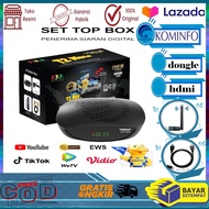 Set Top box TANAKA NEW   Digital DVB T2 EWS UHF HD set topbox tv analog ke digital / set topbox tv d