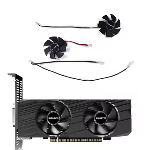NEW 47MM 3PIN FS1250-S2053A FS1250-A1042A6FL GTX 1650 GPU Fan，For Gigabyte GTX 1650 D6 OC Low Profil