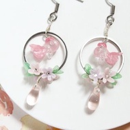 【UV樹脂膠】立體金魚樹脂耳環 可改耳夾