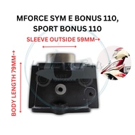 MOTORCYCLE MFORCE SYM E BONUS 110 SPORT BONUS 110 SR CYLINDER BLOCK PISTON KIT STANDARD TAIWAN