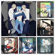DRAMAtical Murder BL Seragaki Aoba X Noiz Koujaku Animation Poster Canvas Painting Room Decor Pictur