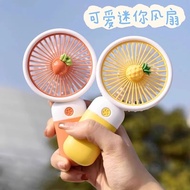 kipas angin sejuk kipas angin mini goojodoq fan ✹Fruit Mini Handheld Fan Rechargeable Portable Handh