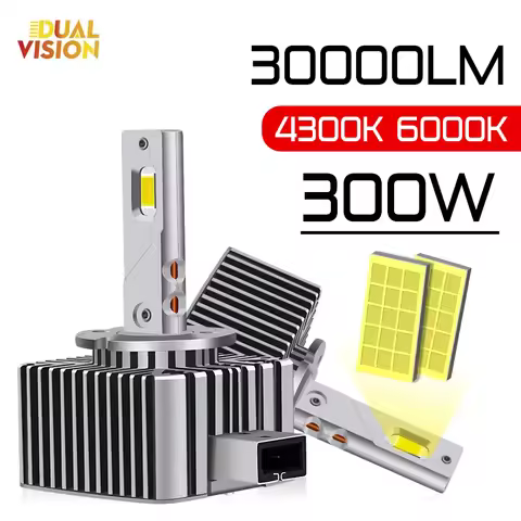 D1S D2S LED Car Headlights Bulb Canbus 300W 30000LM Super bright D1R D2R D3S D4S D5S D8S led Turbo F