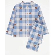 George boy's red striped pajamas