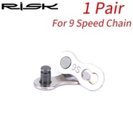 Risk bicycle chain connection 9 Speed missing link 9 speed
