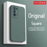Reno6 Pro Case YIYONG Original Liquid Silicone Soft Cover For OPPO Reno 4 5 6 Pro Plus + 4Z 5Z Reno4 Reno5 Z 5G Phone Cases