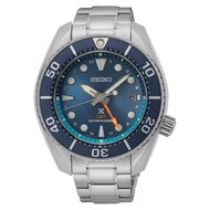 Seiko GMT Sumo SFK001 SFK001J1 SFK001J Solar Prospex Blue Dial Stainless Steel Sports Diving Watch