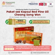 Red Pine Oil Korea Cheong Song Won Korea (540 Caps, 100% Original)