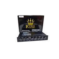 KING Car Audio Pre Amp 5 BAND Parametric Equalizer Control with Subwoofer Output