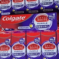 包郵 高露潔 美白牙膏 紫鑽煥光美白 含紫鑽調亮精華 colgate optic white purple mint net 100g 到期日2028年7月 #聖誕禮物 #抽獎禮物 #活動禮物 #遊戲