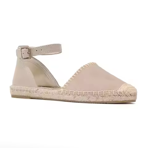 Ladies Roman Sandals Genuine Leather Flat Espadrilles 2022 Sapato Feminino Mulher Bohemian Direct Se