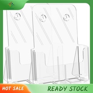 [Ready Stock] Brochure Holder 8.5 X 11 Brochure Display Stand Acrylic Brochure Holders Clear Flyer Holder Display Stand, 2 Packs Durable