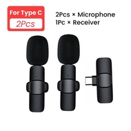 BFF 24SS Wireless Microphone For Phone Vlog Live Video Recording Noise Reduction Portable Lavalier M