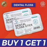 [BUY 1 GET 1] Dental Floss/ Toothpicks 1 Pack 50 Pcs Dental Floss original Dental Gap Cleaner Dental
